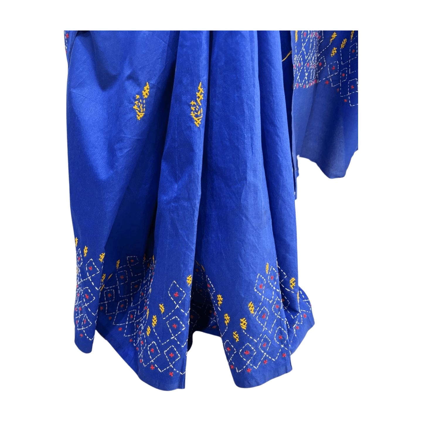 Kantha Stitch Saree - Image 7
