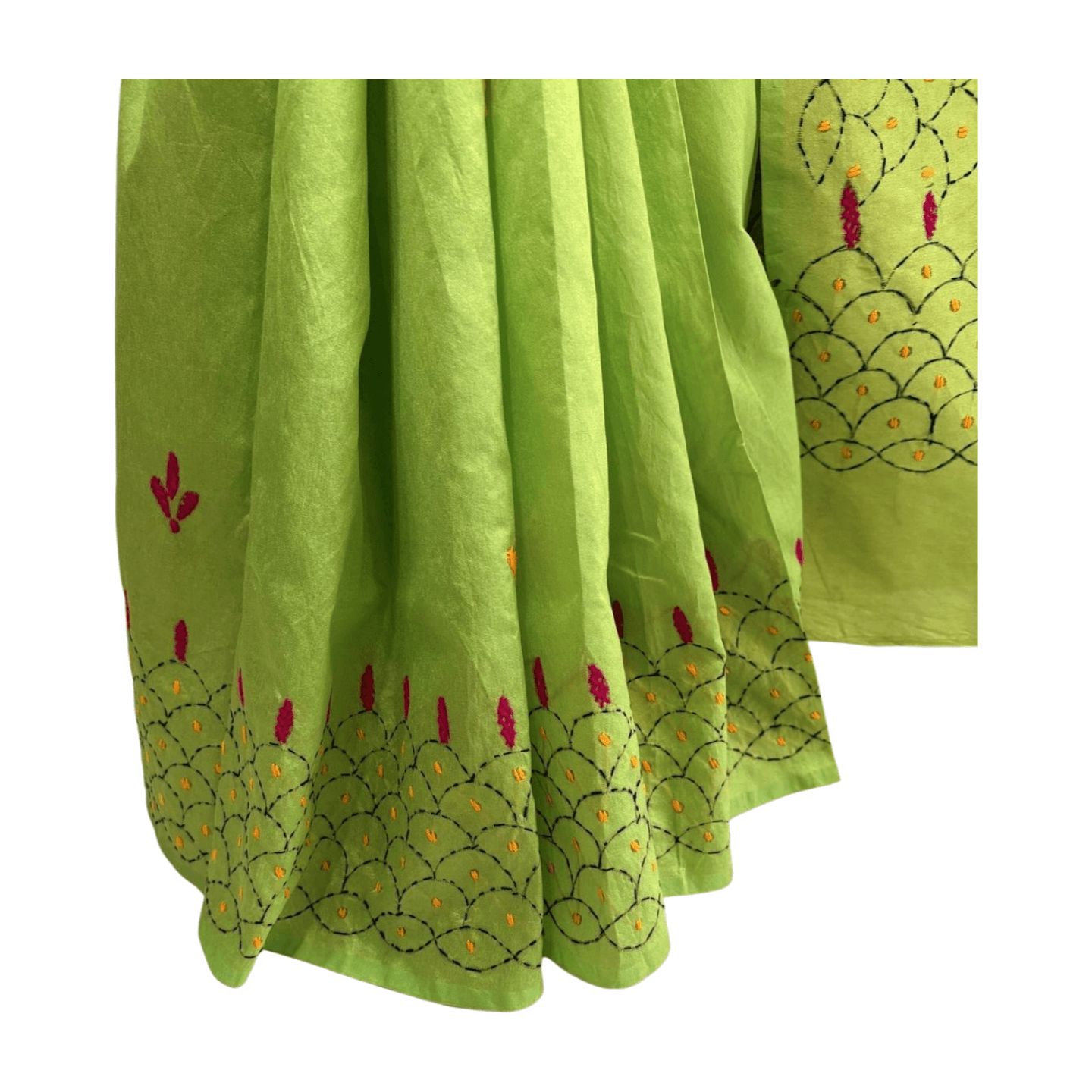 Kantha Stitch Saree - Image 32