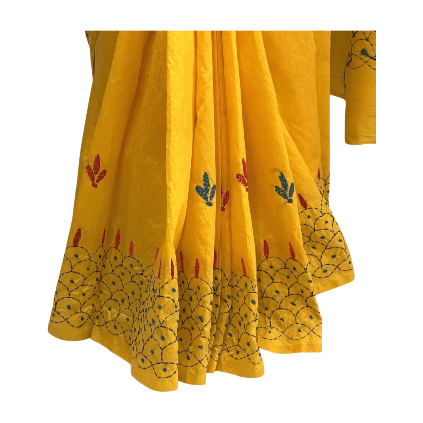 Kantha Stitch Saree - Image 39