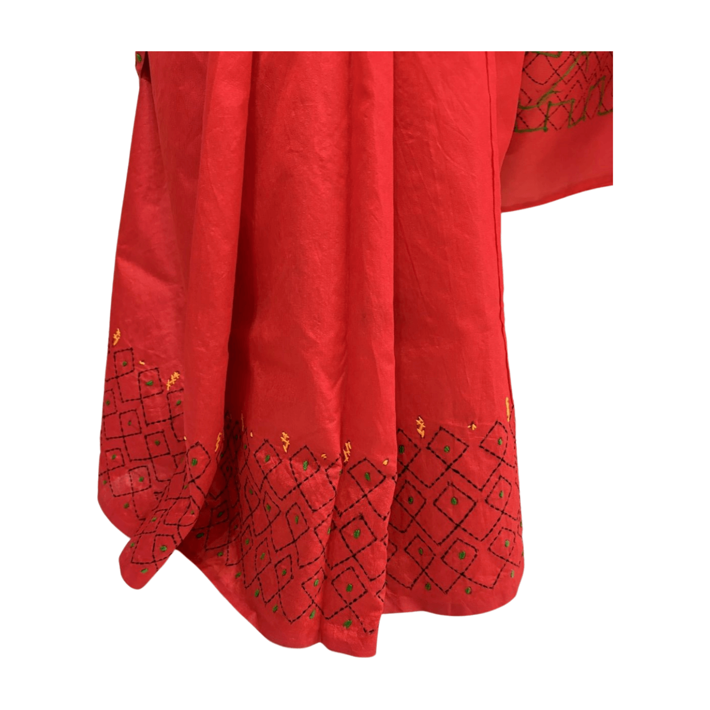 Kantha Stitch Saree - Image 12